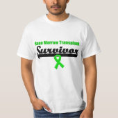 Knochenmark-Transplantations-Überlebend-Band T-Shirt (Vorderseite)