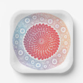 Knochenmarktransplantation Pappteller (Vorderseite)