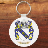 Knochenmütze von Waffen (Familienwappen) Schlüsselanhänger (Vorderseite)