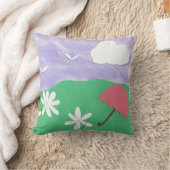 Knochenpilz mit Außenbereich Kissen (Decke)