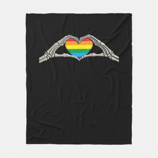 Knochenschmerzen Aktive Herzfunktion Fleecedecke (Vorderseite)