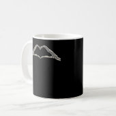 Knochenschmerzen Aktive Herzfunktion Kaffeetasse (Vorderseite Links)
