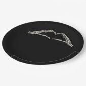 Knochenschmerzen Aktive Herzfunktion Pappteller (Schrägansicht)