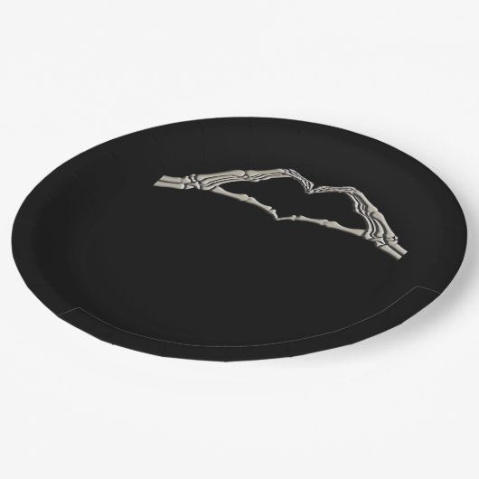 Knochenschmerzen Aktive Herzfunktion Pappteller (Schrägansicht)