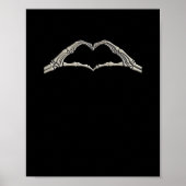 Knochenschmerzen Aktive Herzfunktion Poster (Vorne)