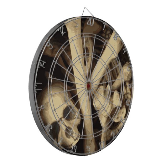 Knochenstall. Dartscheibe (Vorderseite Links)