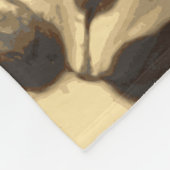 Knochenstall. Fleecedecke (Ecke)