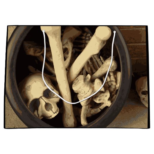 Knochenstall. Große Geschenktüte (Vorderseite)