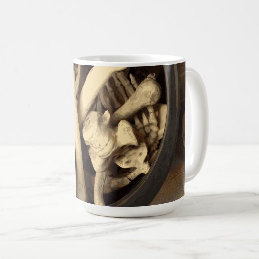 Knochenstall. Kaffeetasse (VorderseiteRechts)