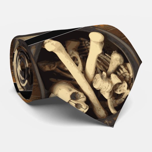 Knochenstall. Krawatte (Gerollt)