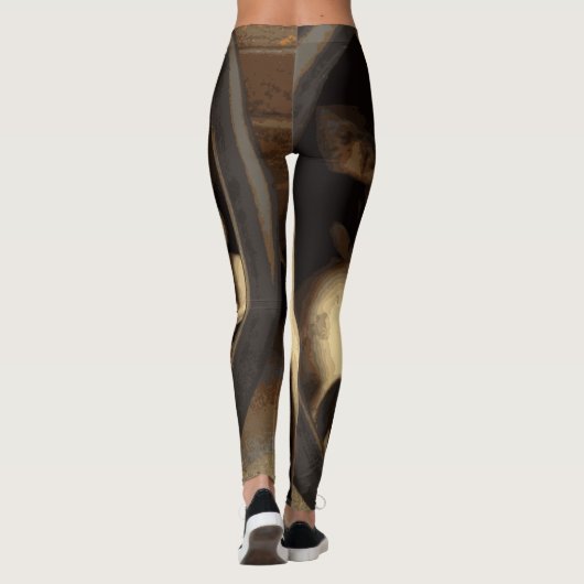 Knochenstall. Leggings (Rückseite)