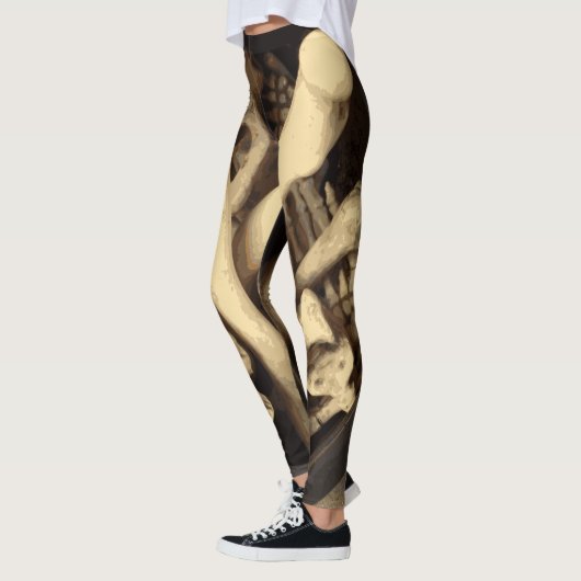 Knochenstall. Leggings (Links)