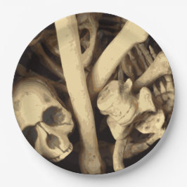 Knochenstall. Pappteller