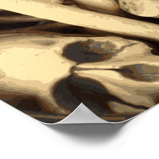 Knochenstall. Poster (Ecke)