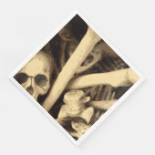 Knochenstall. Serviette (Ecke)