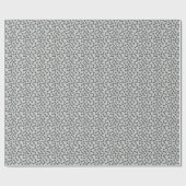 Knochenstruktur Muster Graustufen Geschenkpapier (Flach)