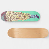 Knochenstück von ODFISCH Skateboards! Skateboard (Horizontal)