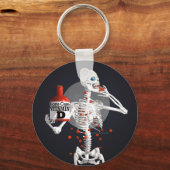 Knochentabletten Schlüsselanhänger (Vorderseite)