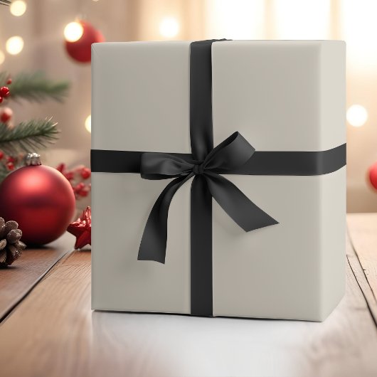 Knochenweiß Solid Color | Classic | elegant Geschenkpapier