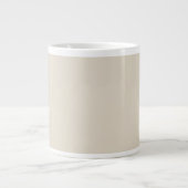 Knochenweiße GIANTE Tasse (Vorderseite)