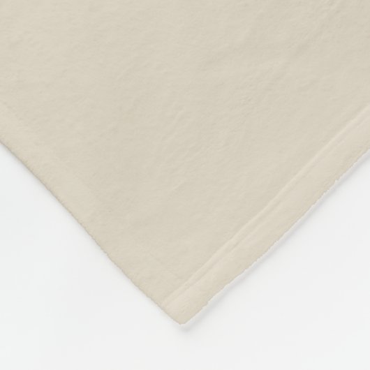 Knochenweißleder Fleecedecke (Ecke)