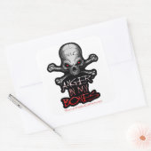 Knochenzüchter Quadratischer Aufkleber (Umschlag)