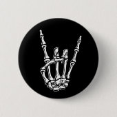 Knöcherne Felsen-Hand Button (Vorderseite)