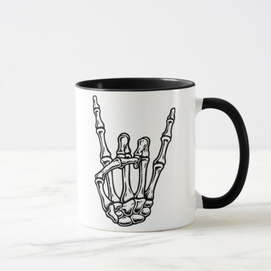 Knöcherne Felsen-Hand Tasse (Rechts)