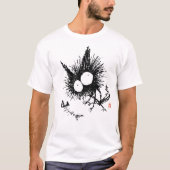 Knöcherne Katze und Fishbone T-Shirt (Vorderseite)