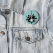 Knöcherner Vogel Button (Beispiel)
