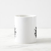 Knöcherner Vogel Kaffeetasse (Mittel)