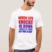 Knock Down Nickerchen Funny Tshirt (Vorderseite)