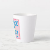KNOCK IT OFF Latte Mug Milchtasse (Vorderseite)
