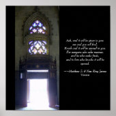 Knock & it wird Ihnen geöffnet Poster (Vorne)