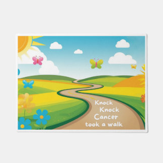 Knock, Knock Künstlerisch Doormat Fußmatte