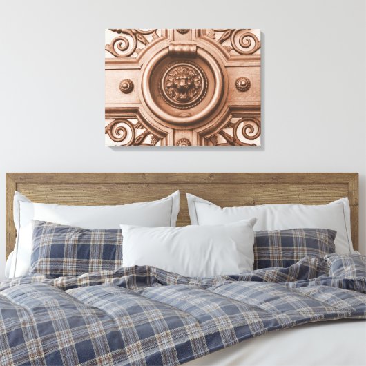 Knock Knock ... Leinwanddruck (Insitu (Schlafzimmer))