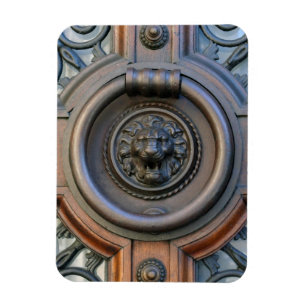 Knock Knock Lion Head - Barcelona - Magnet