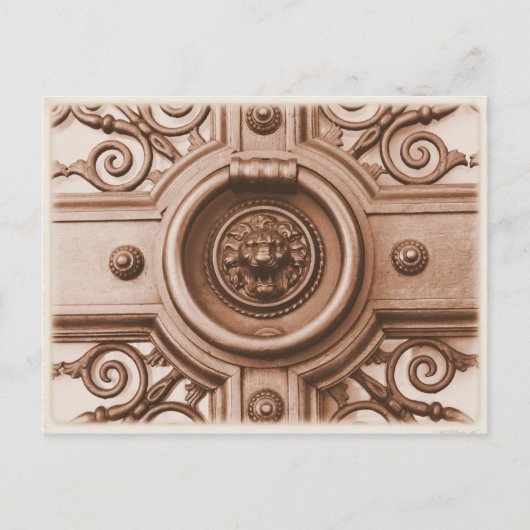 Knock Knock ... Postkarte (Vorderseite)