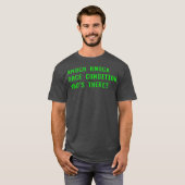 Knock Knock Race Condition Whois There Coder Spaß T-Shirt (Vorne ganz)
