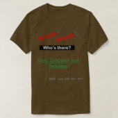 Knock Knock T-Shirt (Design vorne)