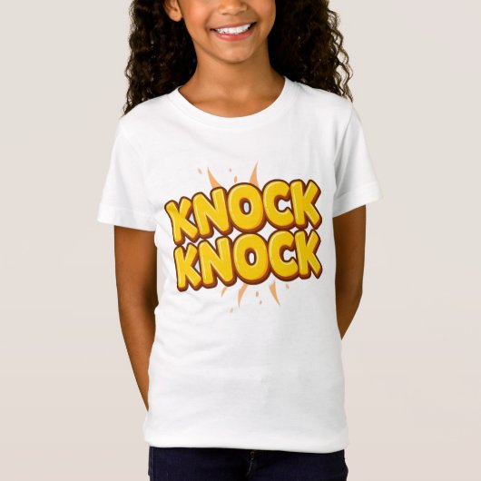 Knock knock T-Shirt (Vorderseite)