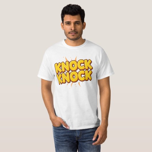 Knock knock T-Shirt (Vorne ganz)