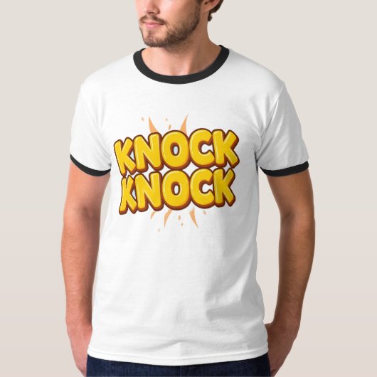 Knock knock T-Shirt (Vorderseite)
