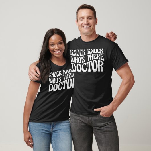 Knock Knock Who Doctor - T-Shirt (Unisex)