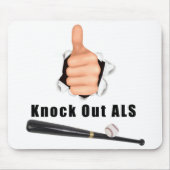 Knock Out ALS Mousepad (Vorne)