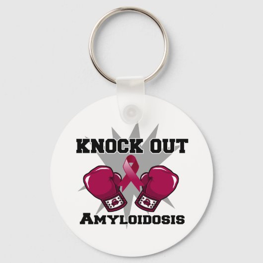 Knock Out Amyloidose Schlüsselanhänger (Vorderseite)