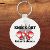 Knock out Aplastic Anämie Schlüsselanhänger (Vorderseite)