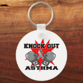 Knock Out Asthma Schlüsselanhänger (Vorderseite)