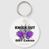 Knock Out GIST Cancer Schlüsselanhänger (Vorderseite)
