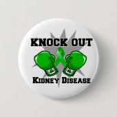 Knock Out Nierenerkrankung Button (Vorderseite)
